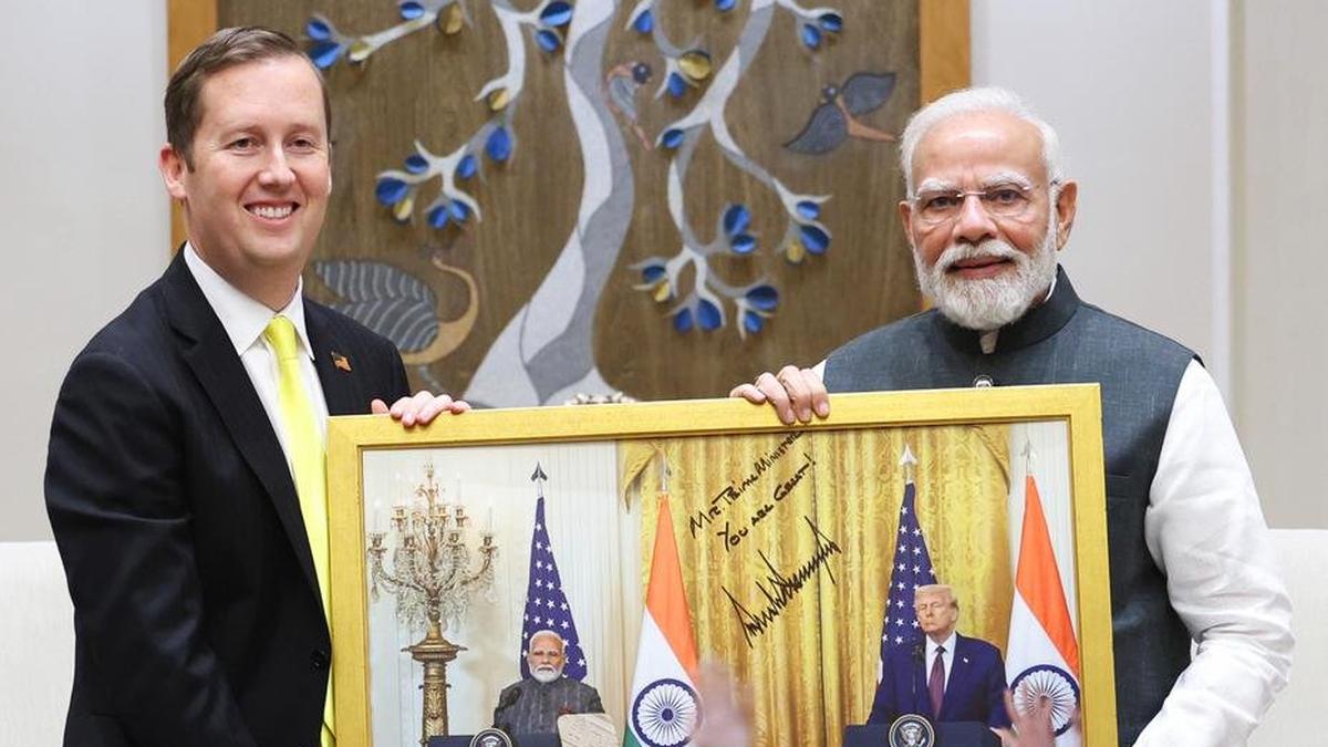 World News Today: International News Headlines – The Hindu | The Hindu – दिल्ली में नामित अमेरिकी राजदूत सर्जियो गोर ने पीएम मोदी, जयशंकर, डोभाल और मिस्री से मुलाकात की