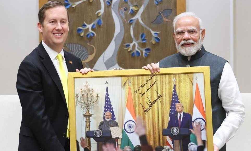 The Federal | Top Headlines | National and World News – अमेरिकी राजदूत-नामित सर्जियो गोर ने मोदी से मुलाकात की, ट्रंप के साथ पीएम की तस्वीर उपहार में दी